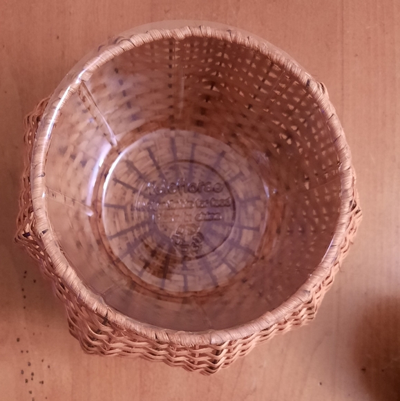 Vintage Pumpkin Wicker Basket Fall Halloween Thanksgiving - Picture 4 of 5